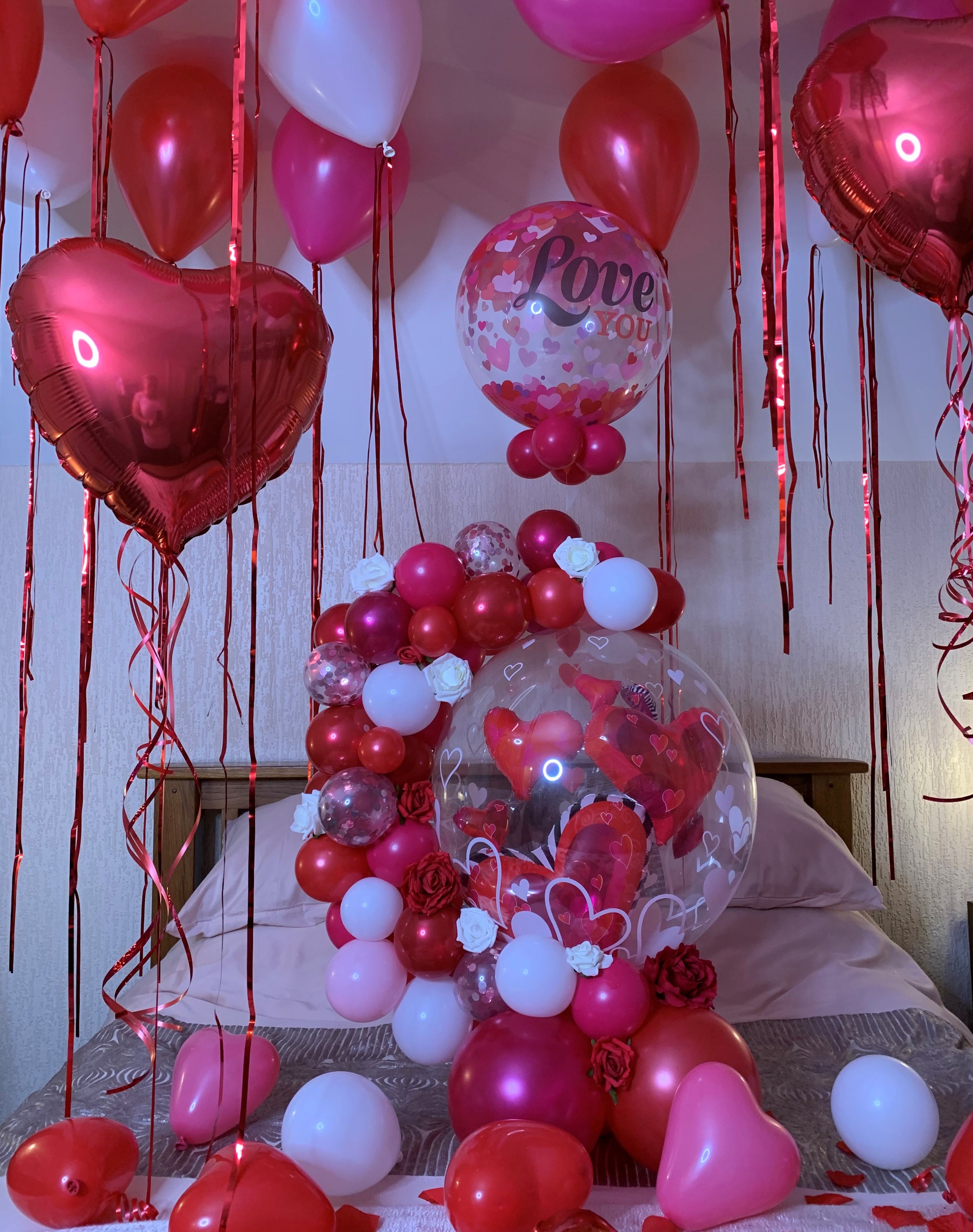 Romantic Valentines Day Balloon Decoration Package Kit - By ...
